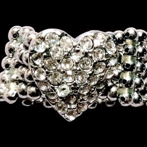 Stretch rhinestone ring ( great Valentine's Day gift!)